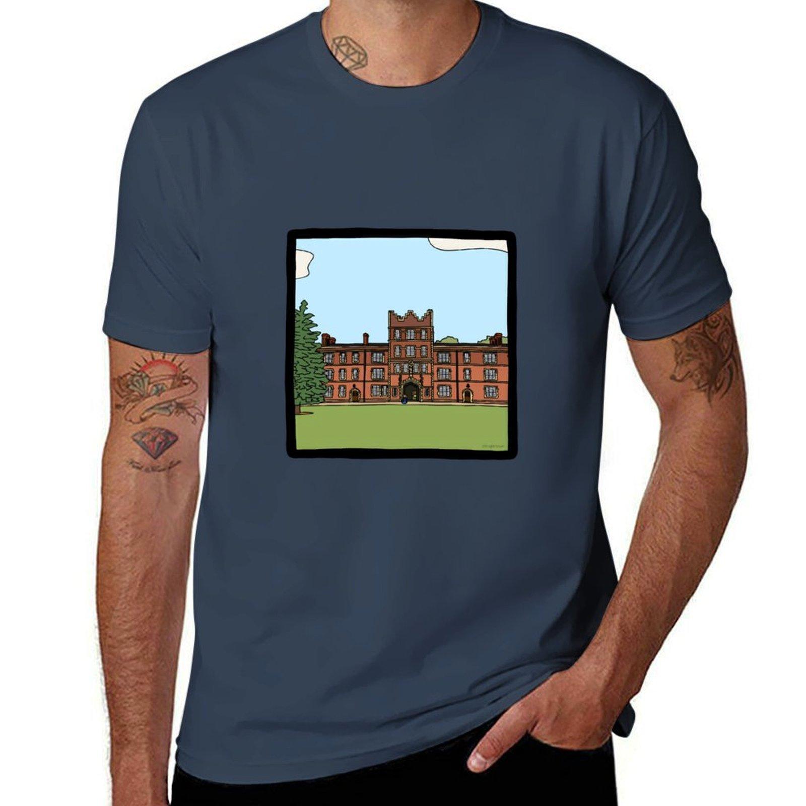 Jesus College Strugletown Cambridge Struggles Tshirt Casual All Match Tee Shirt For Unisex S