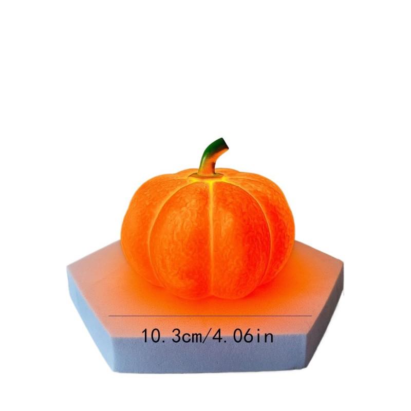 Halloween Pumpkin Night Light Bedroom Bedside Sleep Dorm Mini Table Lamp Desktop Decor Ins Style