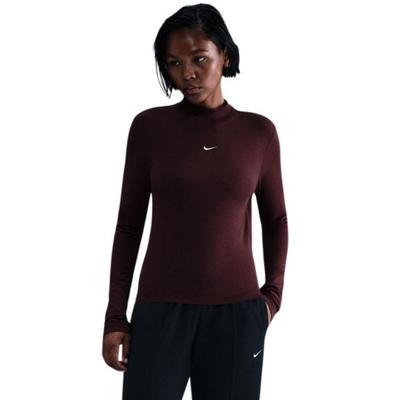 Womens/Ladies Logo Mock Neck Track Top