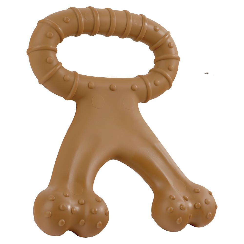 Dog Interactive Toy, Pet Chew Bite-Proof Realistic Toy, Dog Bone Teething Toy, 1PC
