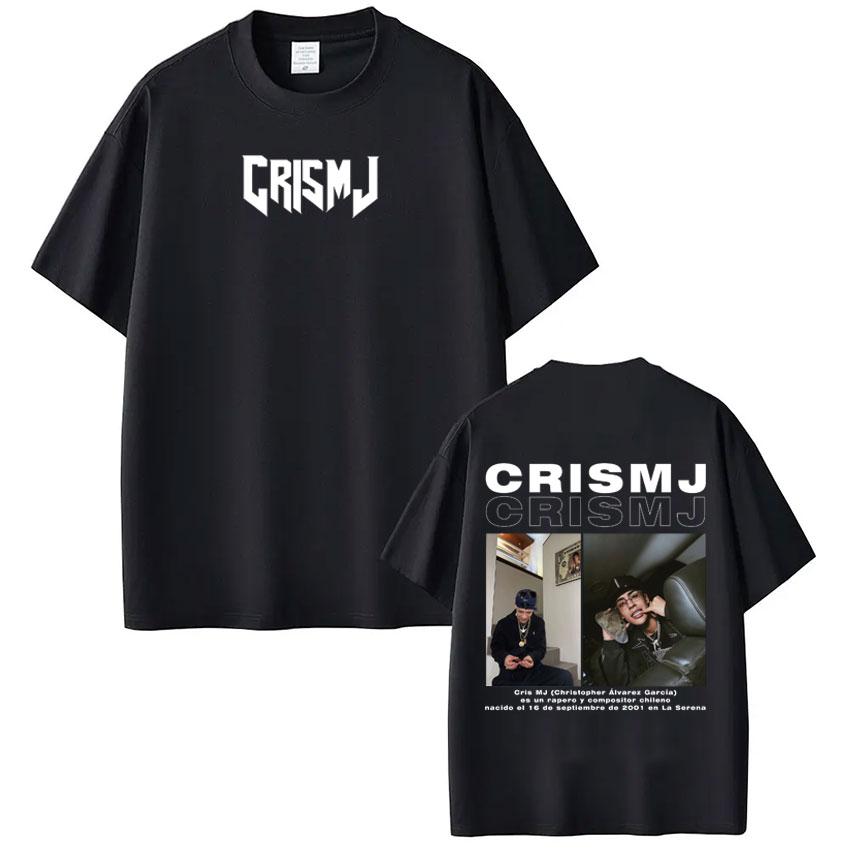 

Rapper Cris Mj Tour 2026 Merch Tshirts Men Women Harajuku T Shirts High Quality Cotton Shortsleeved Vintage Hiphop Tshirts 3XL