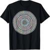 Trippy Psychedelic Shipibo Tribal Design T-Shirt