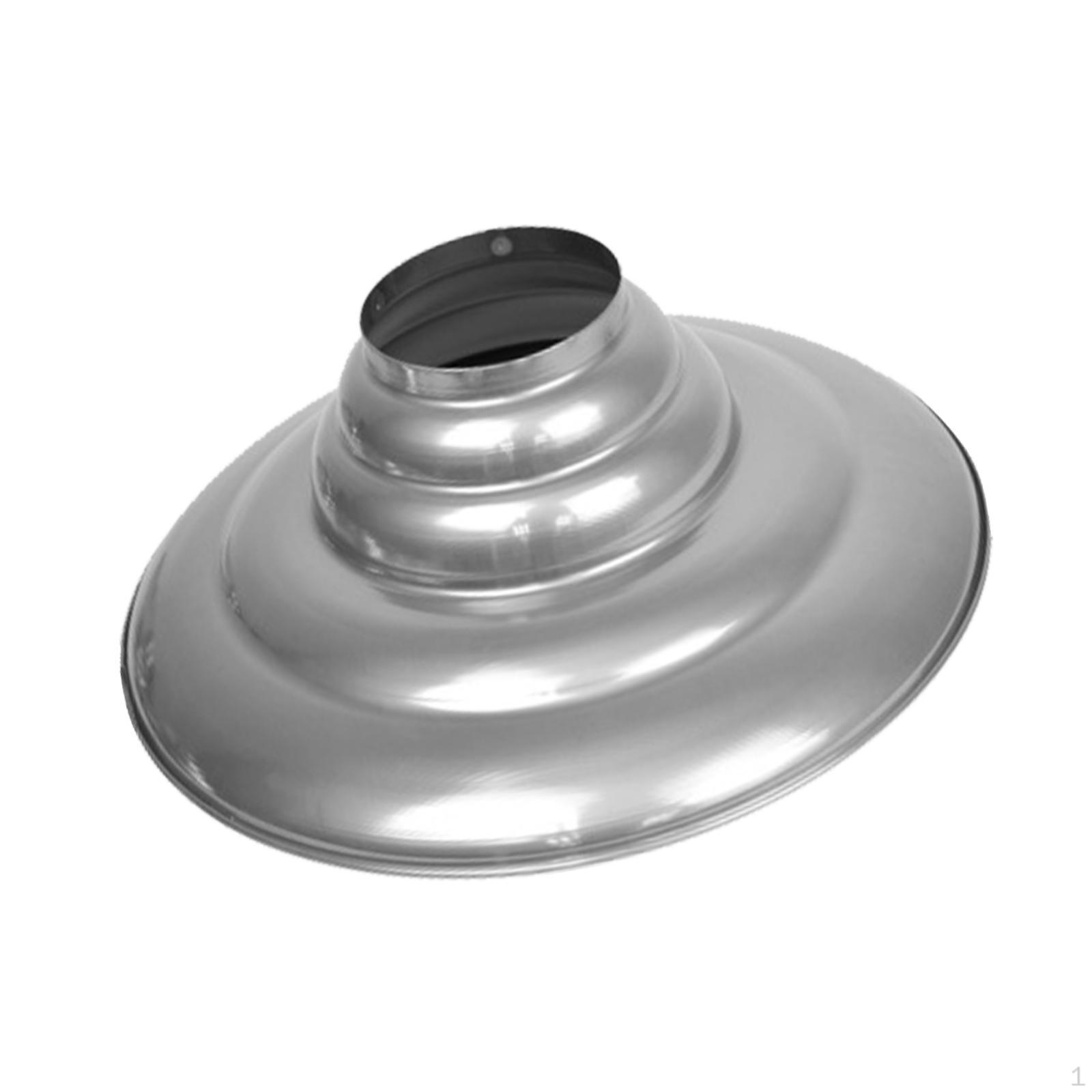 

Алюминиевый дымоход для гриля и зоны приготовления пищи серебряный