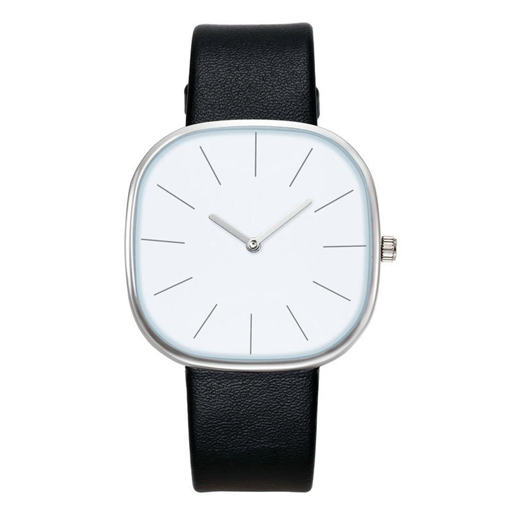 Women Fashion Creative Watch With Pu Leather Band Student Multi Color Sweet Wrist Watch For Girls Birthday Gifts