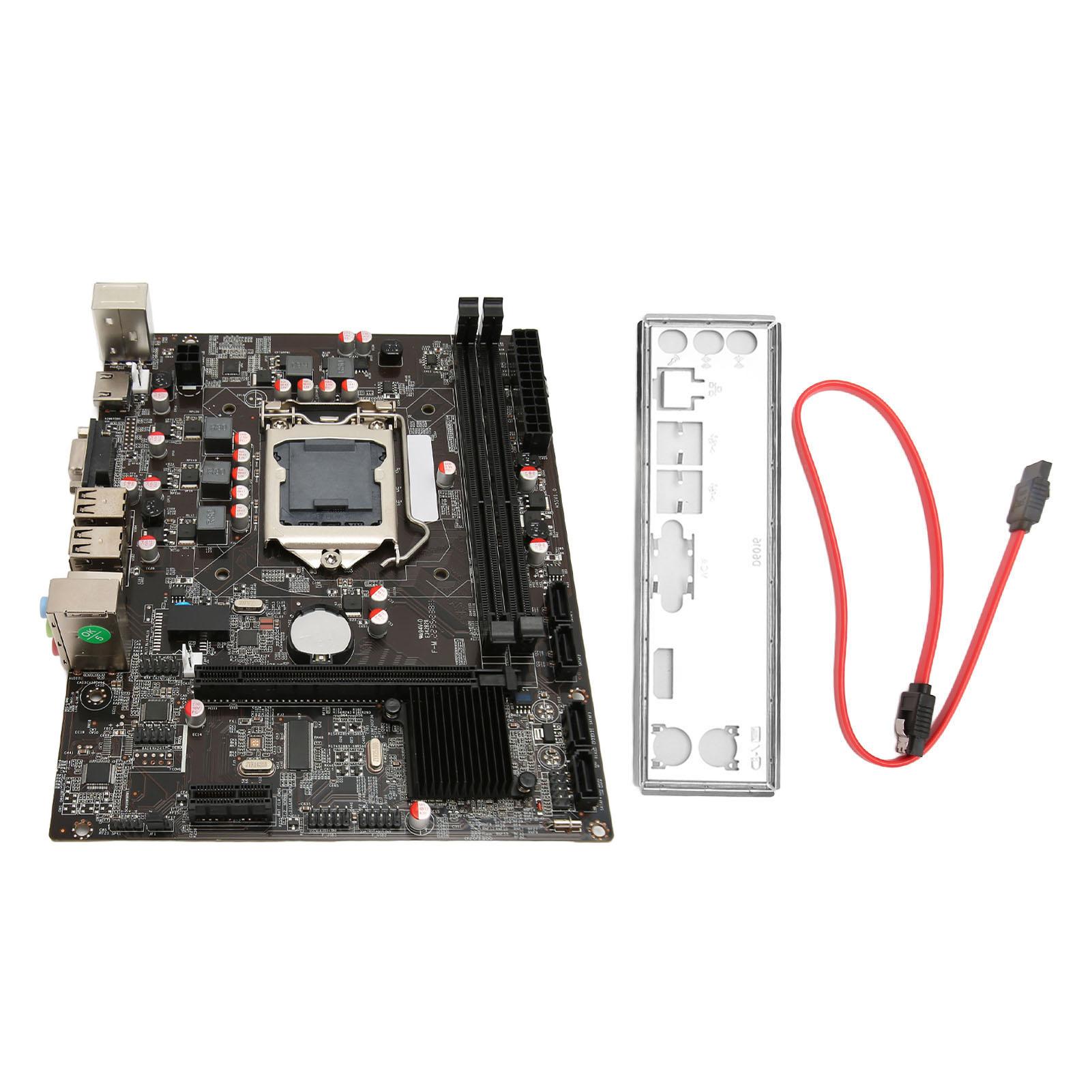 

Desktop Motherboard H55A2 LGA 1156 Slot Dual Channel DDR3 VGA HD Output PCI Express X16 ATX Motherboard for Gaming