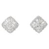 AVALANCHE K10 Square earring White goldUsed