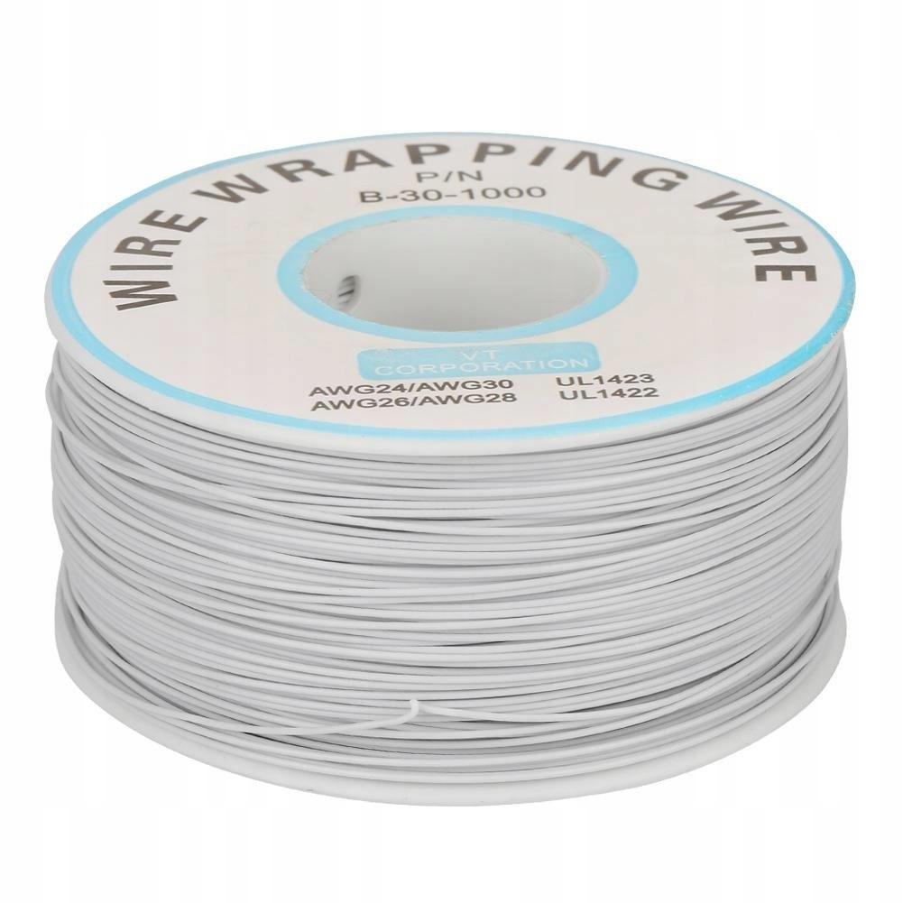 Kynar wire type AWG 0.25mm gray 200m