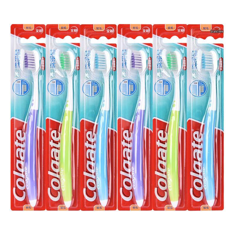 Colgate Ultra-Dense Soft Bristle Toothbrush 6-Pack