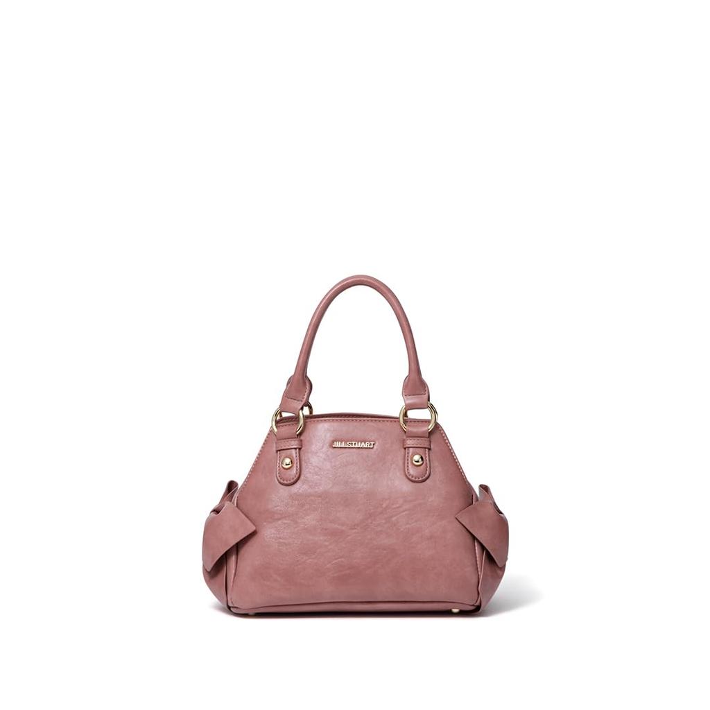 Jill Stuart Pecot Shoulder Bag with Ribbon Feminine and Vintage Design, Style, JSLH5EH2, Pink, Women's