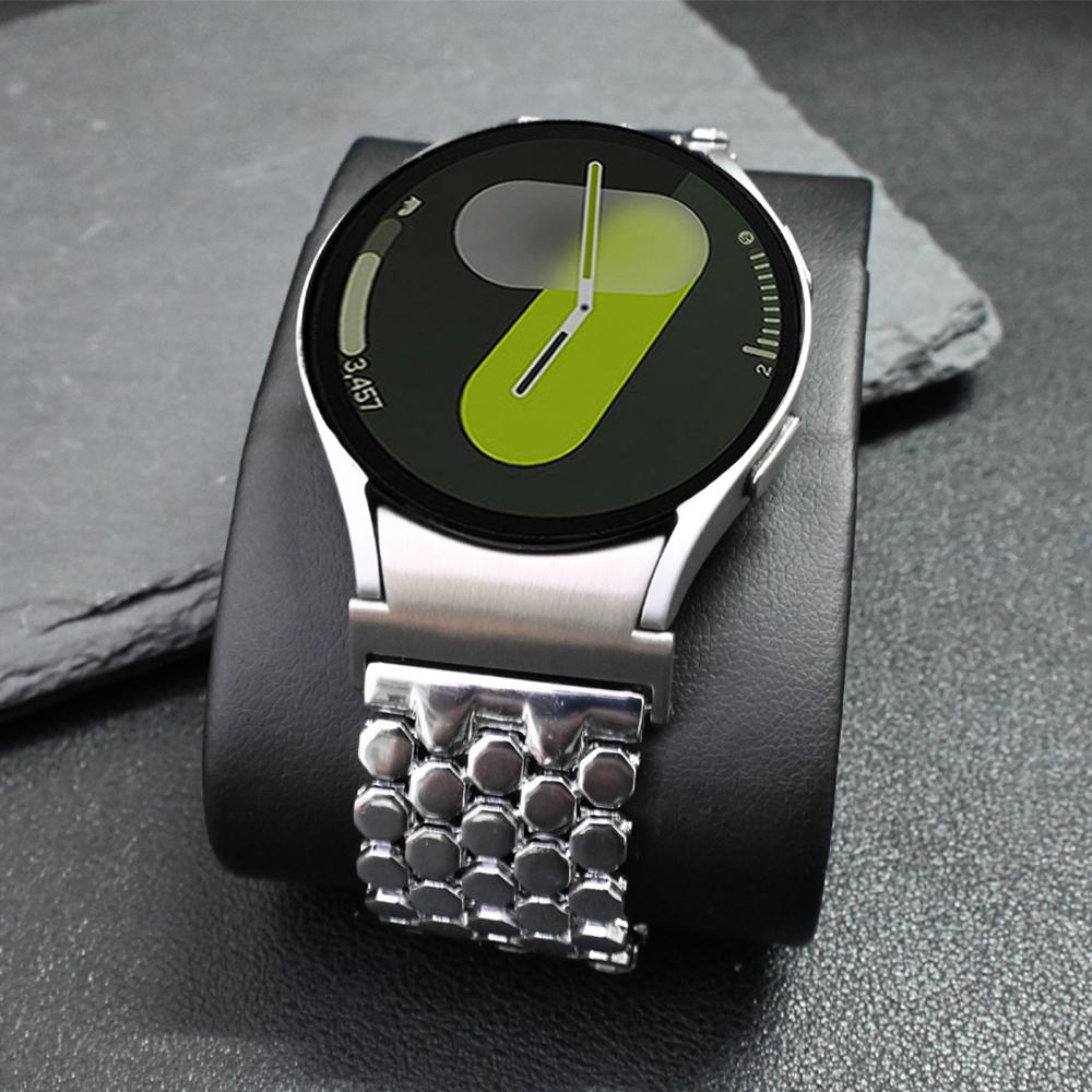 Lückenloses Edelstahlarmband für Samsung Galaxy Watch 7 6 5 4 40mm 44mm Damenband Für SAMSUNG GALAXY 6classic 43mm 47 Armband