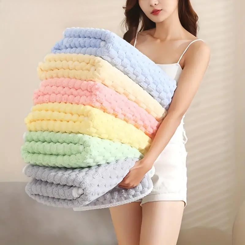 1PC Adult Absorbent Towel Soft Home Bath Towel