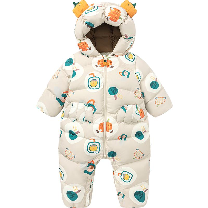 Mini Balabala Triple-Proof 90% Down Winter Jumpsuit