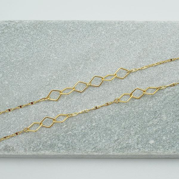Teulejyu Mini Diamond Link Surgical Glasses Chain