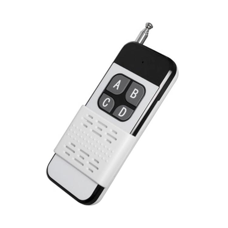 Champions High Power 433MHz RF Wireless Remote Control Wall Holder 500 Meters Range Learning Code 4 Buttons Automatic Door/Gate