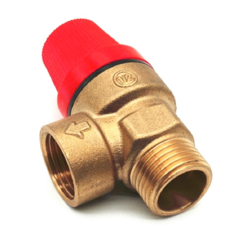Practical DN15 Membrane Safety Valves 1/2 Inch Brass Pressure Relief Valves Accessory for Water Oil and Gas Rating