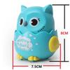 Kids Press Sliding Owl Toy Classic Wind Up Mechanical Interactive Toy Birthday Xmas Gift for Boys Girls