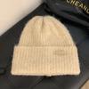 Including Wool, Autumn and Winter, Yarn Pile Hat, Big Head Circumference, Versatile, Gray Cold Hat, Warm Hat, Couple Gift, Ear Protection Knitted Hat