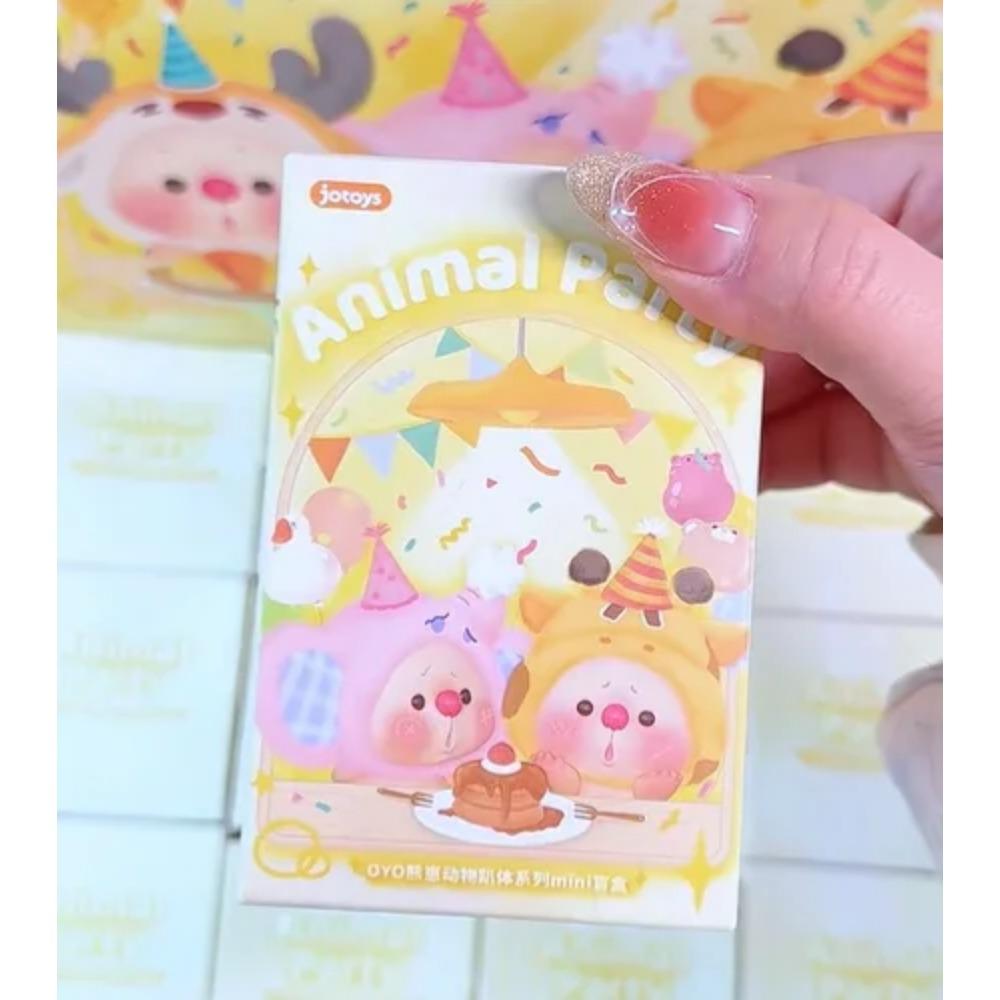 Nouveau Oyo Bear Mini Animal Série Rampante Boîte Aveugle Poupée Jouets Jouet Tendance Collections de Figurines Ornement Jouet Cadeau Fille Authentique