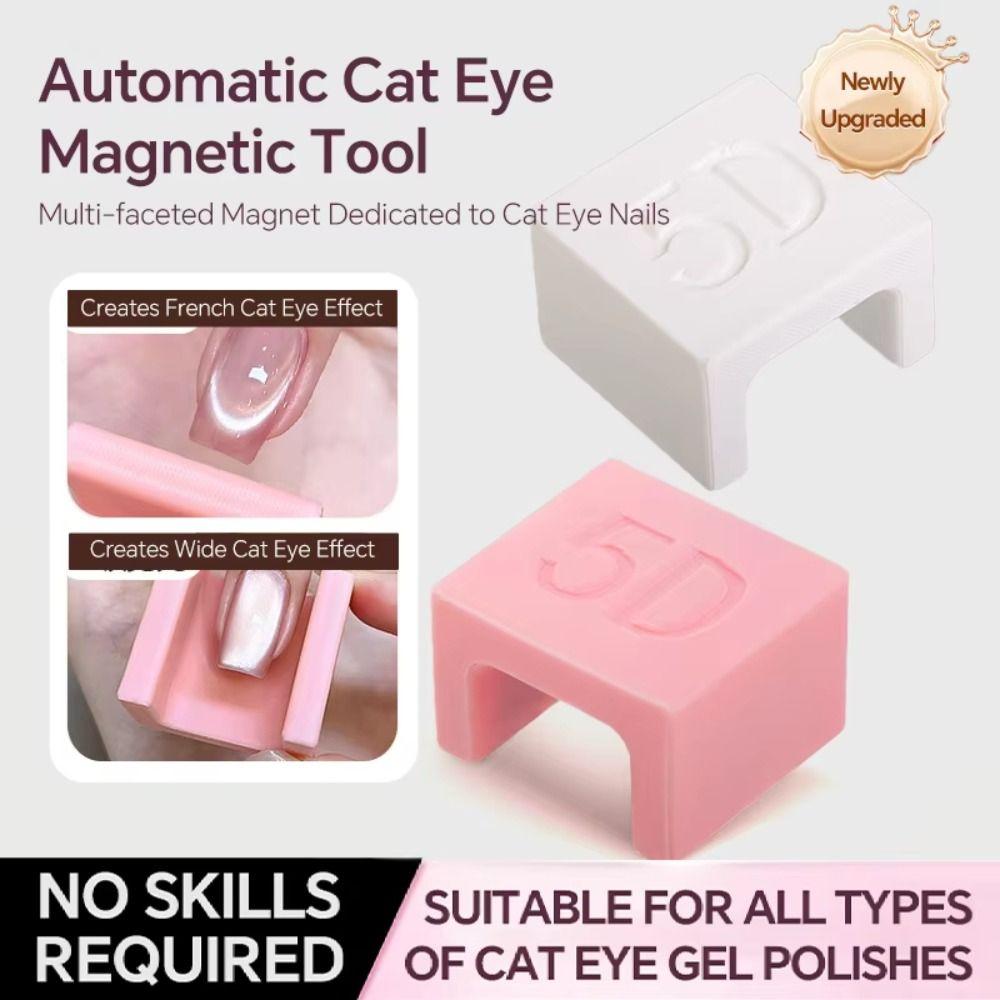 Breites Seitenlicht Katzenauge Magnet Stark Magnetisch Automatisch 5D Nagel DIY Werkzeug DIY Maniküre