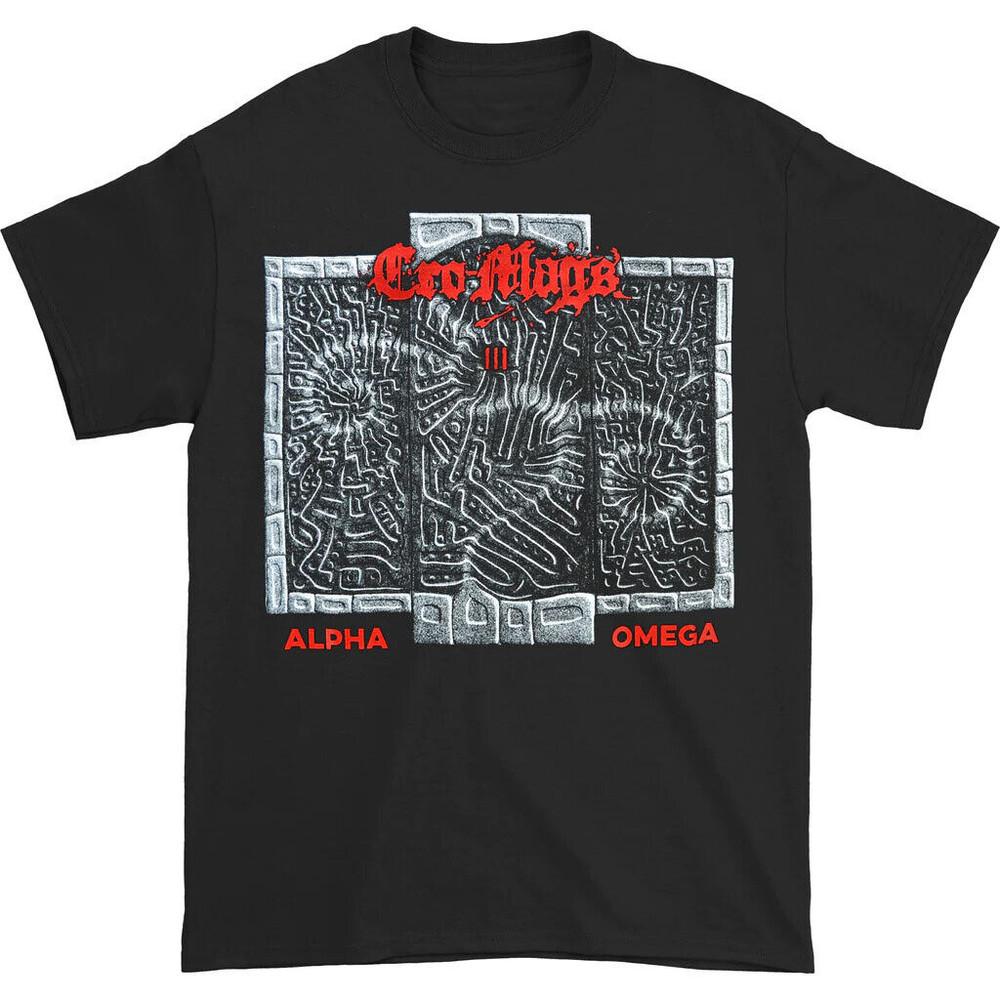 

Cro-Mags Alpha Omega Rock Band Album Unisex T-shirt All Size S To 5XL SB131 Unisex T-Shirt L