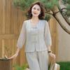 New Chinese Style Women's Summer Two-Piece Set