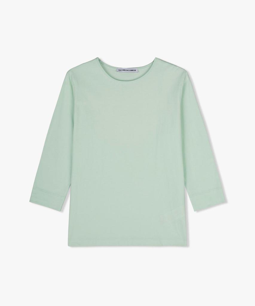 38COMEONCOMMON Cotton 3/4 Sleeve T-Shirts (Mint)