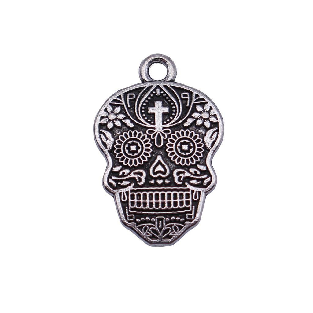 Halloween Pranks Charms Multi Color Alloy Pendants For Halloween Gothic Jewelry Accessories