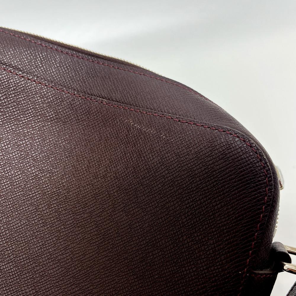 Louis Vuitton M34410 Anton Messenger PM Crossbody Shoulder Bag  Acajou wine-red