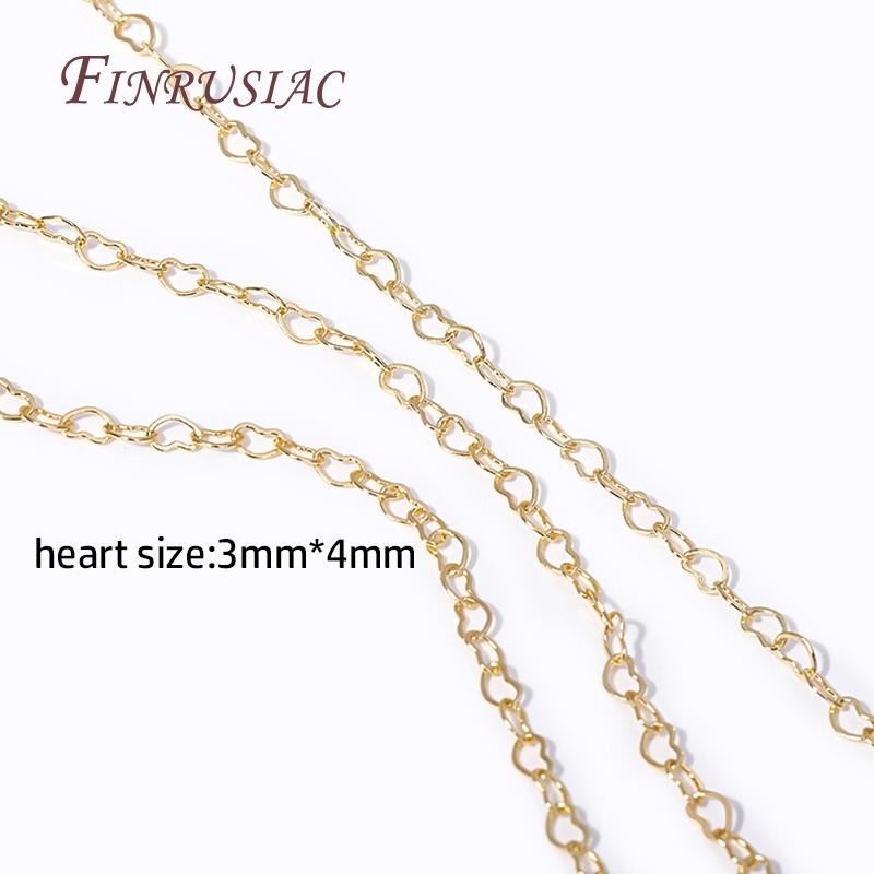 4 Styles 18K Gold Plated Bulk Metal Chains For Making Bracelet Necklace,High Quality Spool Chains DIY Jewelry Findings Wholesale