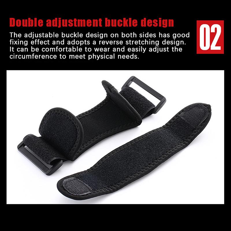 1 Piece Knee Patellar Tendon Knee Support Strape Brace Adjustable Shock Absorption Compression Knee Pad Sleeve For Basketball