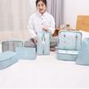 7pcs Foldable Travel Storage Bag Waterproof Packing Cubes Suitcase Pouch  Underwear