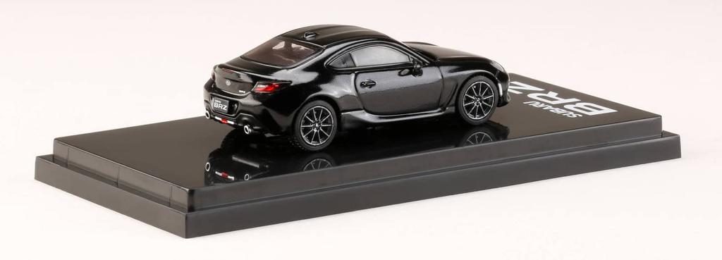 HJ64 Subaru BRZ S Crystal Black Silica Finished Model HJ641047ABK 1/64 (ZD)
