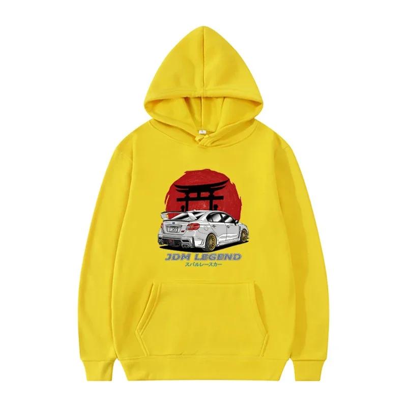 Dárek Jdm Kultura Subaru Výkonné Auto Tištěná Mikina Pánská Móda Ležérní Mikina Podzim Zima Teplá Mikina