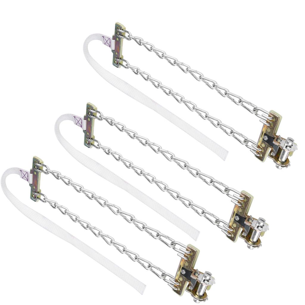 3pcs 235285mm Anti Skid Mud Ice Snow Tire Chain Winter Security Tyre Belt for Car Truck SUV