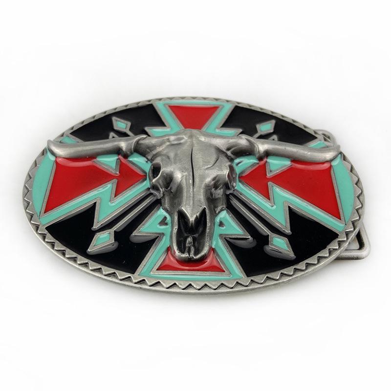 Eagle Punk Alloy Belt Buckle - Personalized Retro Fashion for Casual Trousers
