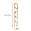White, Brown Wood Chain Ornament Indoor Wooden Ornament  Home Furnishing Match