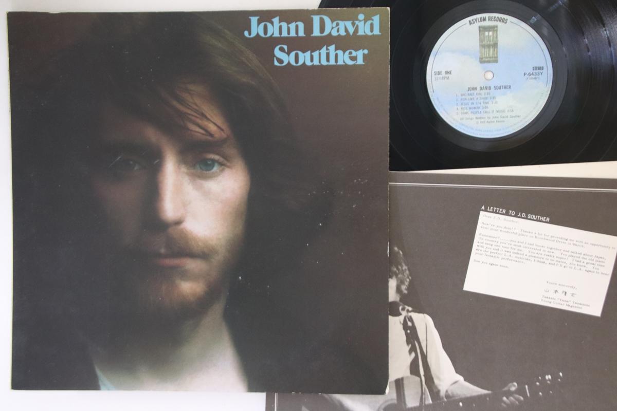 

LP Record JOHN DAVID SOUTHER - John David Souther P6433Y ASYLUM 1980 Japan Rock Used