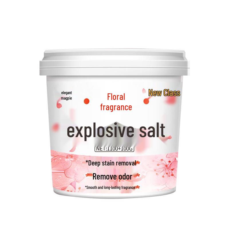 Floral Scent Stain Remover & Whitening Powder for Color Clothes and Shoes