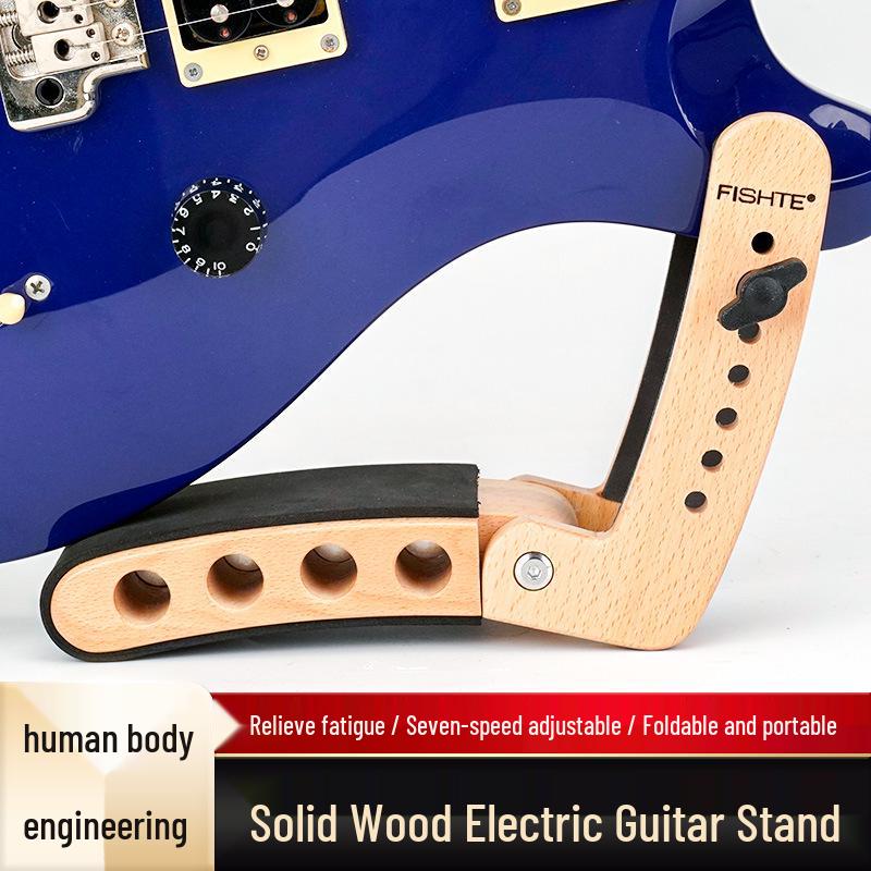 Эргономичная подставка-подставка для ног для электрогитары и бас-гитары, регулируемый кронштейн для поддержки при игре