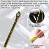 Auto Labor-Saving Jack Ratchet Wrench, Universal 360 Degree Swivel Tire Wheel Jack Ratchet Wrench Scissor Jack, Wrench Jack Lift Speed Handle Tool