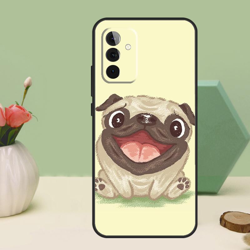 

Funny Pug Dog For Samsung Galaxy A56 A26 A36 A16 A06 A53 A33 A13 A12 A32 A52 A55 A35 A15 A54 A34 A14 Case Samsung A55