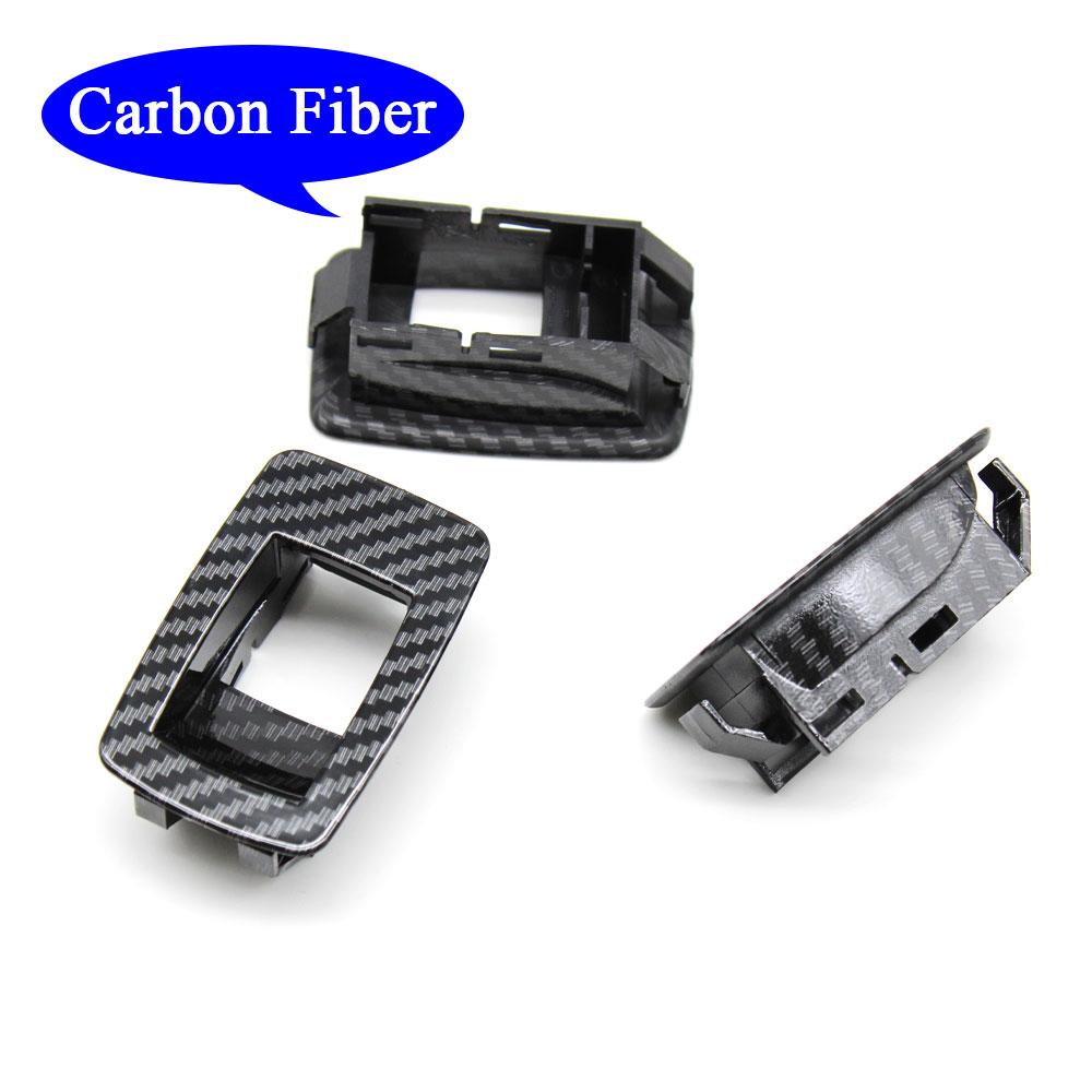 Car Front Rear Paasenger Door Window Switch 3PCS Cover Panel Replacement For BMW 3 Series E90 E91 316 318 320 325 328i