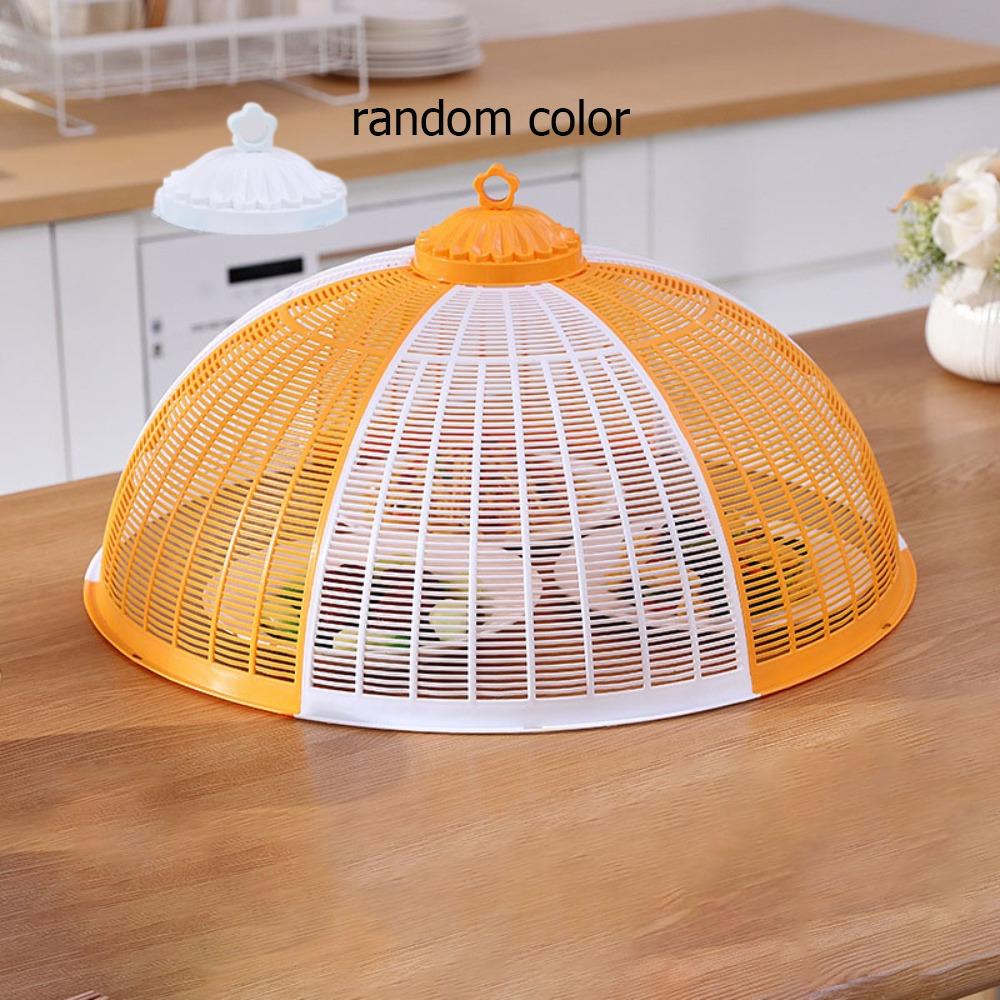 

Splicable Meal Cover Insect-proof Dish Protector Portable Dish Cover Dining Table жёлтый/белый
