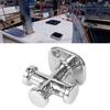 Elerose Boat Bollard, Marine Single Cross Bollard Mooring Bit Cleat 316 Stainless Steel 62x63x83mm Boat Deck Hardware