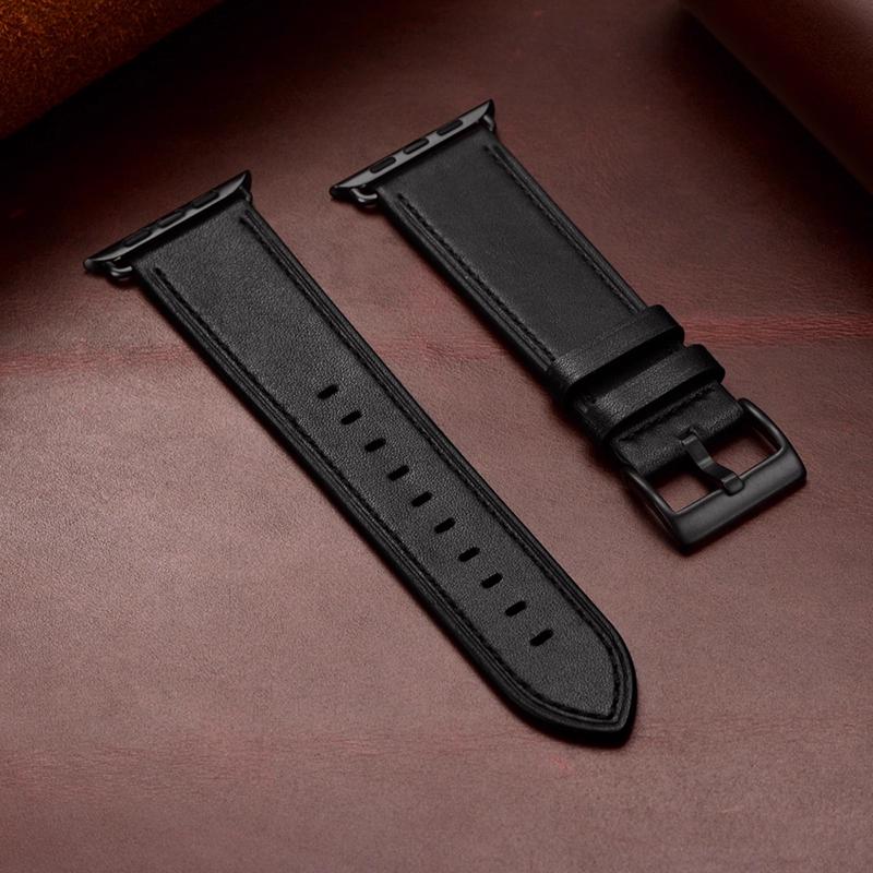 Strap for Apple Watch 11 Band 46mm 42mm 44mm 45mm 49mm 41 40 Leather+Silicone Correa Bracelet iWatch Serie 10 9 Ultra 3 8 7 6 SE