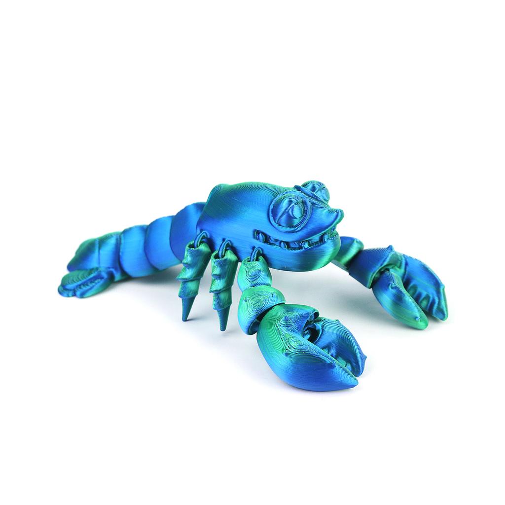 Simulated 3D Printed Lobster Ornament, Simulated Animal Doll Model, Decorative Souvenir, Integrated Joint That Can Swing