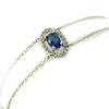 Les Trésors De Lily [L7208] - Silver Bracelet 'Sissi' White Sapphire