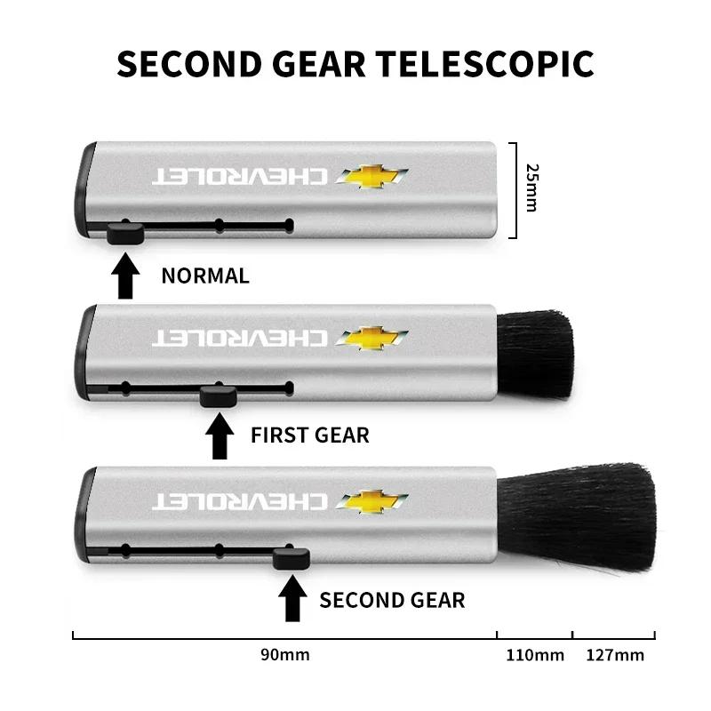 Car Adjustable Air Outlet Cleaning Soft Brush For Chevrolet Cruze TRAX Aveo Lova Sail EPICA Captiva Malibu Volt Camaro Cobalt
