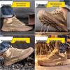 HUIZUMEI Men's Puncture-Proof Anti-Smash Breathable Safety Shoes