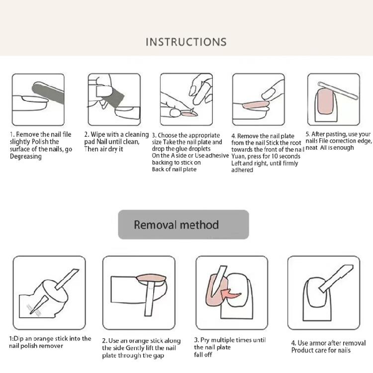 24Pcs Almond Fake Nail Press On Nail Artificial Nail False Nail Glues On Nail Gradient Designs French Nail Tips Gifts